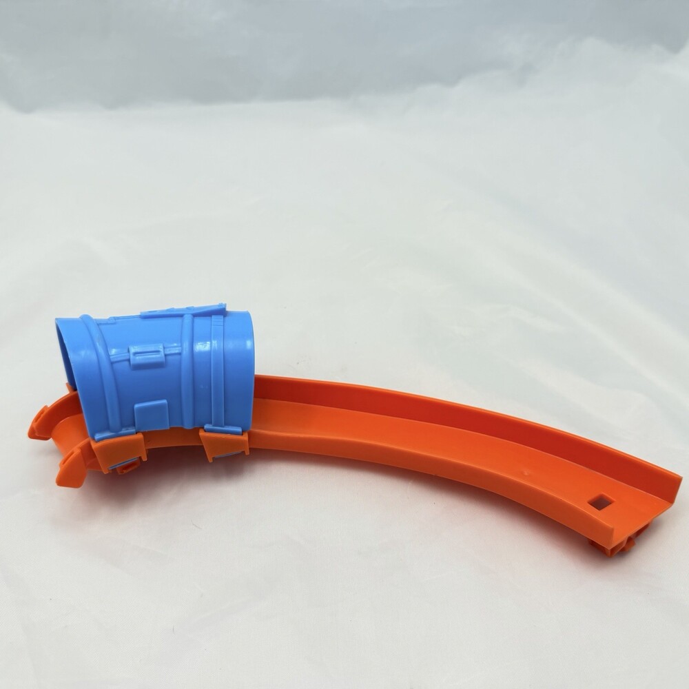 Hot Wheels Ultimate Gator Car Wash Curved Orange Track Blue Canopy Rep Part L M